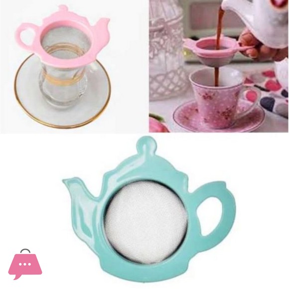 Tea Strainer Teapot Shaped Turkey Made