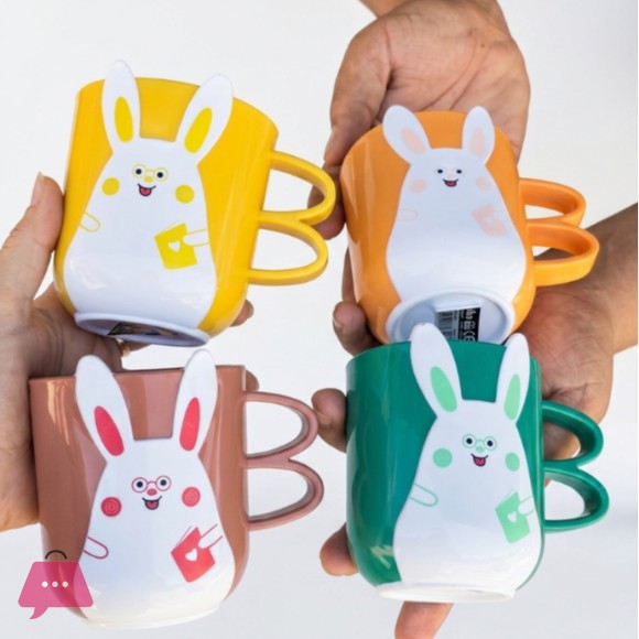 Zibasazan Beautiful Rabbit Cup 1Pcs