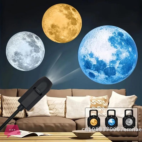 5V USB Planet Projection Lamp Starry Sky Night Light