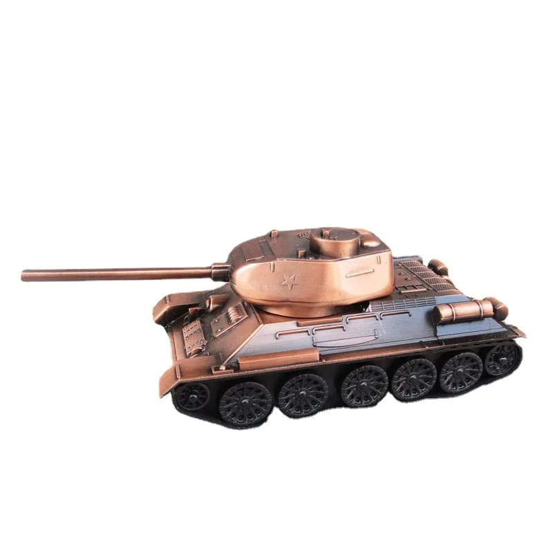 Alloy Military Tank Simulation Model Metal Handicrafts Home Decoration