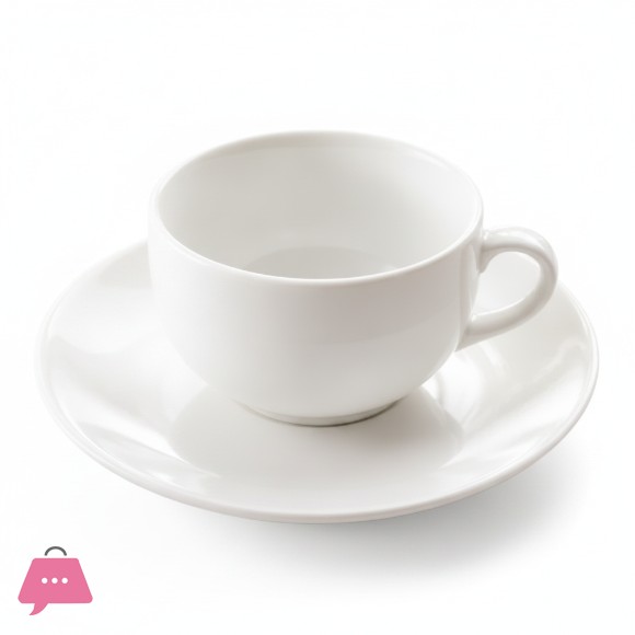Danny Home Ceramic Cup & Saucer Set of 6 Piece