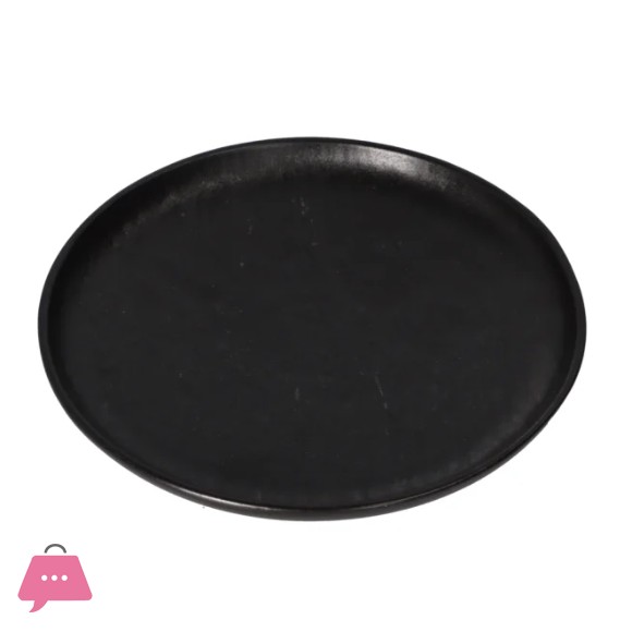 Danny Home Ceramic Flat Plate - 8Inch