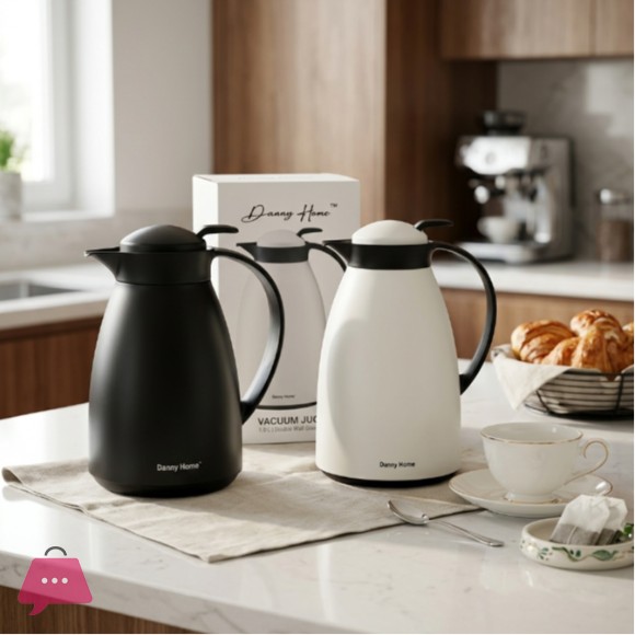 Danny Home Double Wall Glass Vacuum Thermos