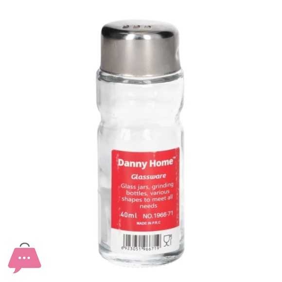 Danny Home Glass Seasoning Spice Jar - 40ml