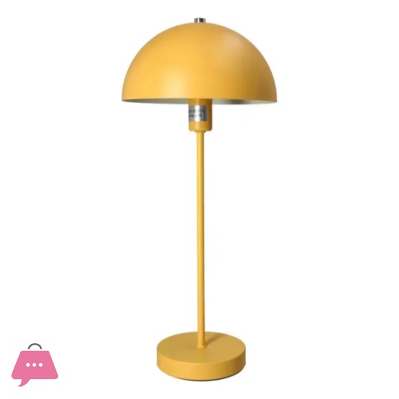 Danny Home Yellow Metal Table Lamp 46.5cm