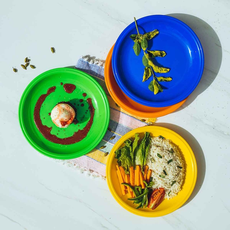 Best Quality 37 Pieces Saga Picnic Set 6 Person Dinner Utensil Set