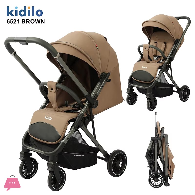 kidilo-baby-stroller-lightweight-pram-5-point-harness-foldable-travel-stroller---6521