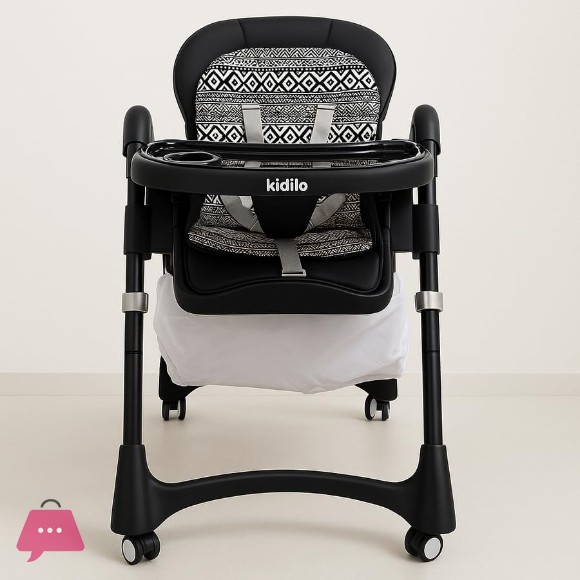 Kidilo Foldable Fantastic High Chair KD3-3