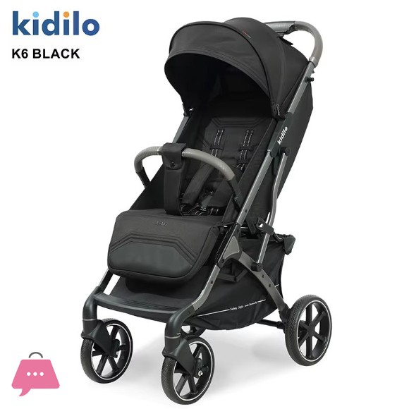Kidilo K6 Baby Stroller Foldable Lightweight Baby Pram Stroller - K6