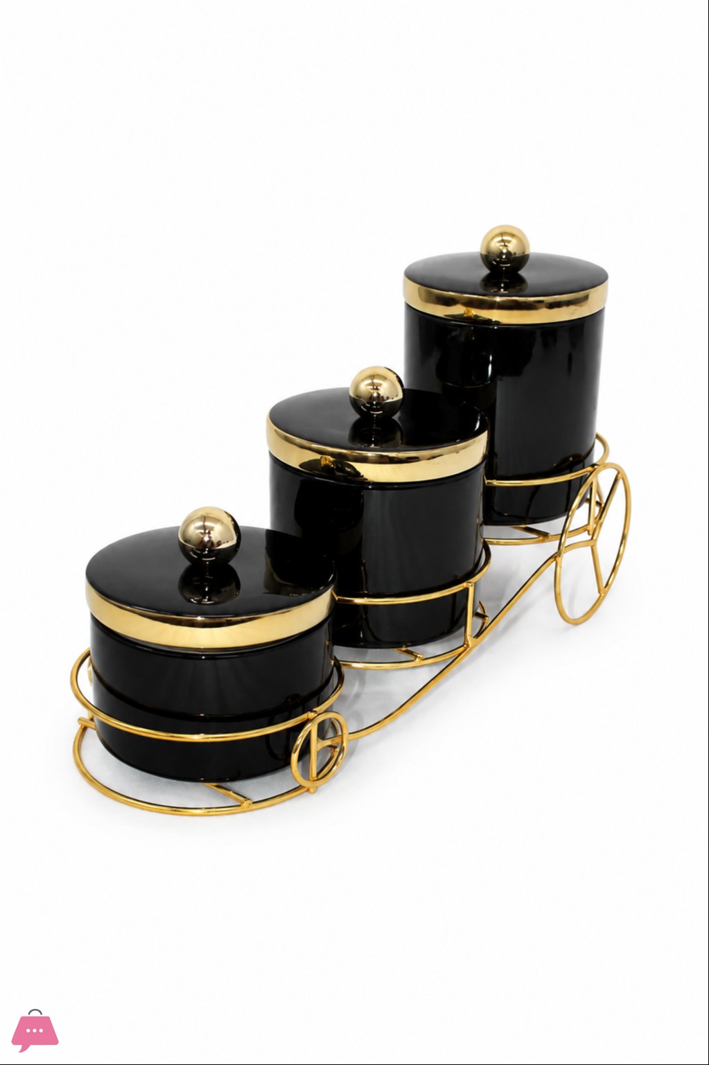 luxury-ceramic-canister-set-with-metal-stand-3-piece-storage-jars-for-kitchen-coffee-sugar-&-spices