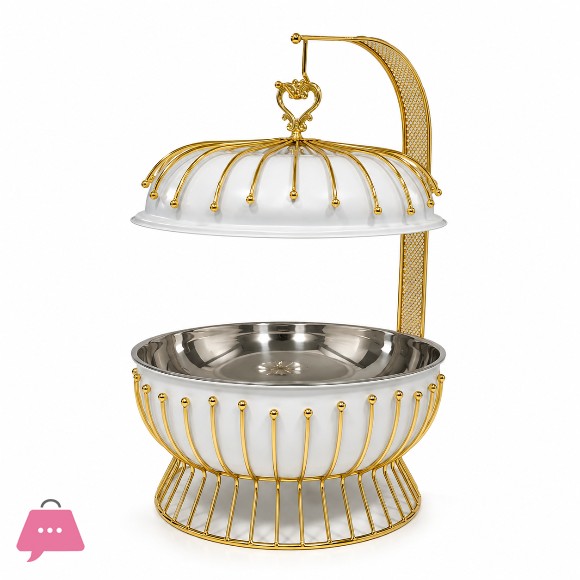 Luxury Hanging Dome Chafing Dish Buffet Server - 8Liter