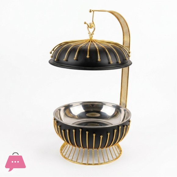 Luxury Hanging Dome Chafing Dish Buffet Server - 8Liter