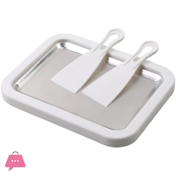 Manual Non-Electric Rolled Ice Cream Maker Pan