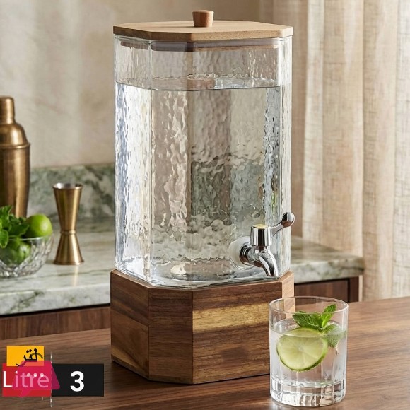 New Design Glass Beverage Dispenser – 3 & 5L