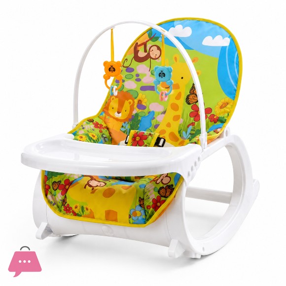 Newborn to Toddler Music Portable Rocker One Pieces