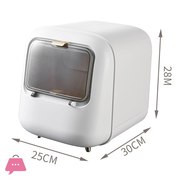 Rice Storage Container Extra Large Grains Flour Storage Bins 10kg High-Quality