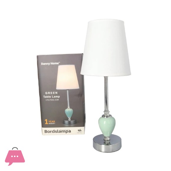 Danny Home Green Table Lamp 41.5cm