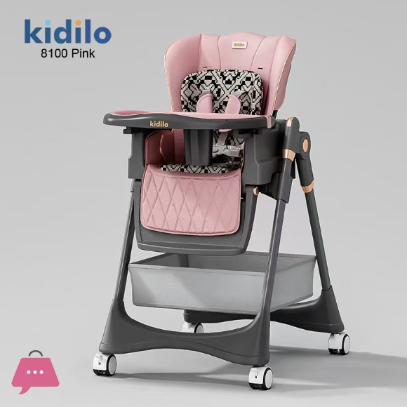Kidilo Portable Multiple Baby High Chair Seat for Baby - 8100