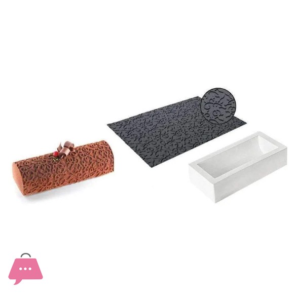 Silikomart Kit Arabesque Tortaflex Mold