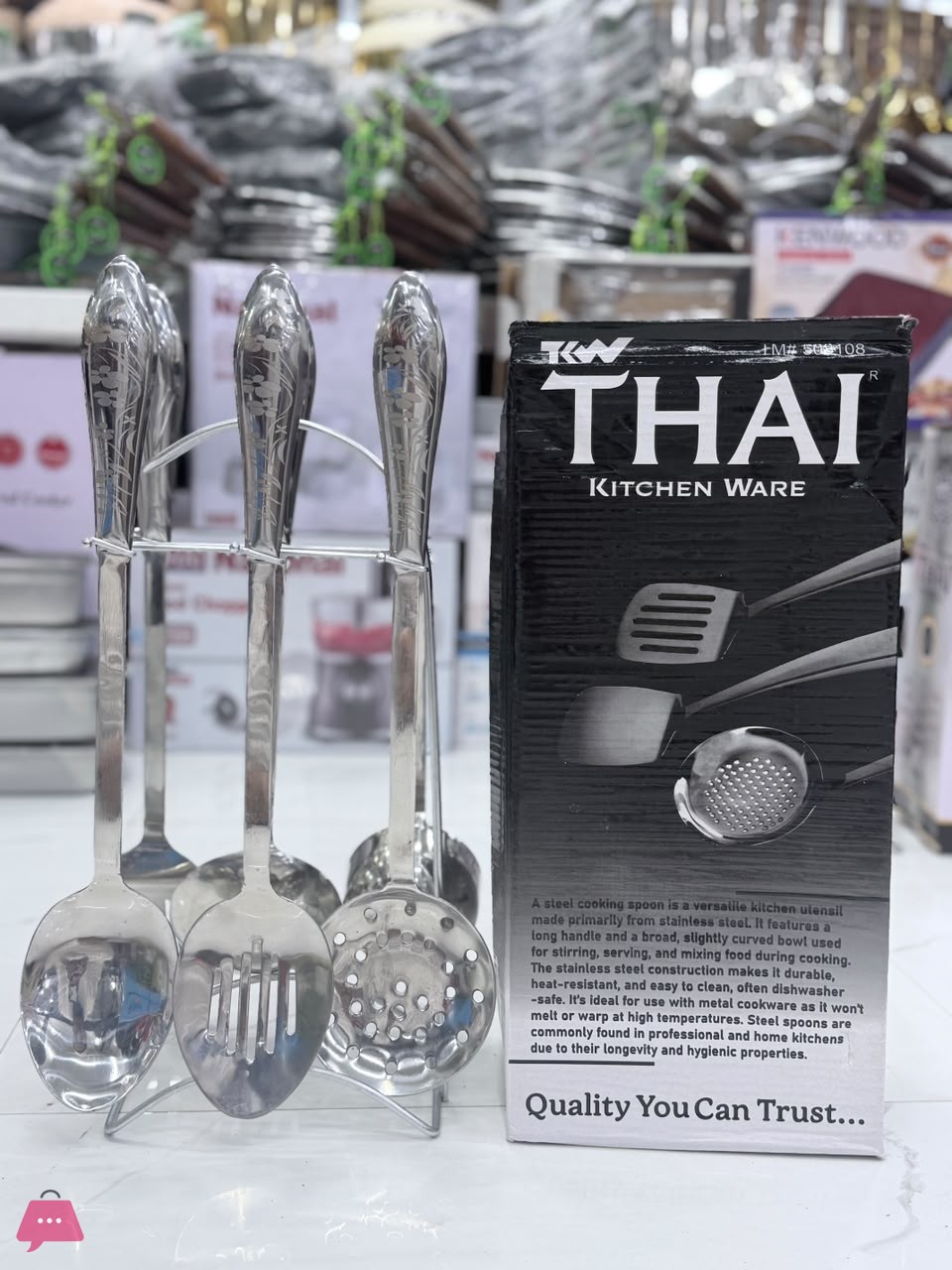 thai-stainless-steel-kitchen-cooking-utensils-7-pcs