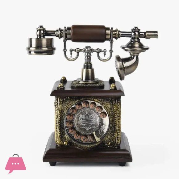 Vintage Telephone Set Antique