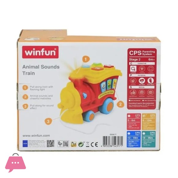 Winfun Animal Sound Train - 0677