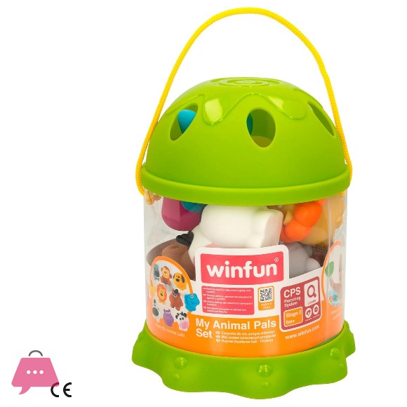 Winfun Soft Rubber Animals Colorbaby Jungle Toy - 1310