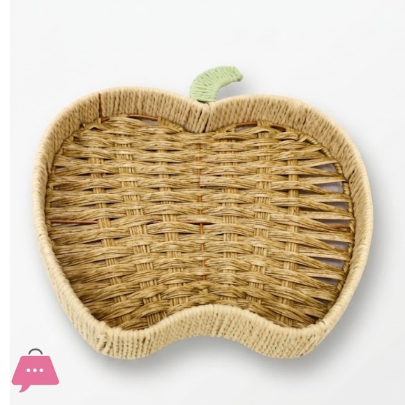 Woven Rattan Serving Tray - 1235-23