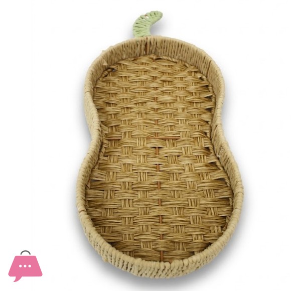 Woven Rattan Serving Tray - 1235-24