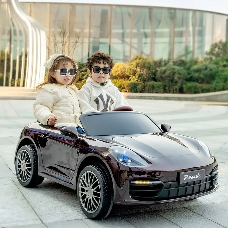 2023 Licensed Painting 4WD Kids RC Toy Car Children Electric Sport Supercar