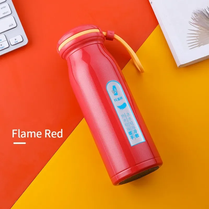 KidShake 13oz Vacuum Flask: Stainless Steel Thermos Mug with Shake-to-Warm Technology, Perfect for Coffee and More!