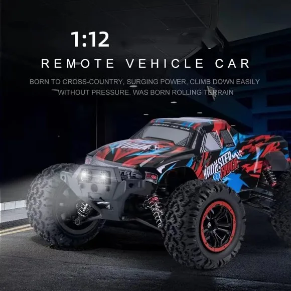 2.4G Wireless Remote Control Off-Road Vehicle, 4WD High Speed Drift RC Car, All Terrain Damping Climbing Truck, Electric Model Toy Children Birthday Gift