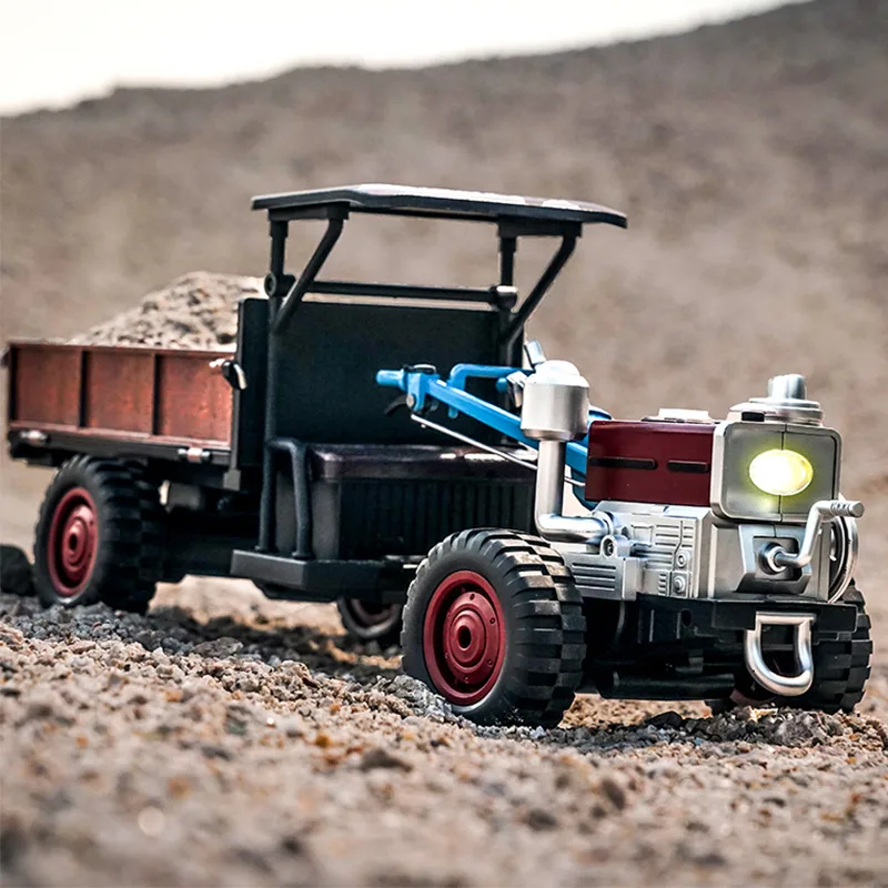 2.4GHz RC 4WD Tractor Model With Smoke Fully Proportional 4WD Simulation Tractor