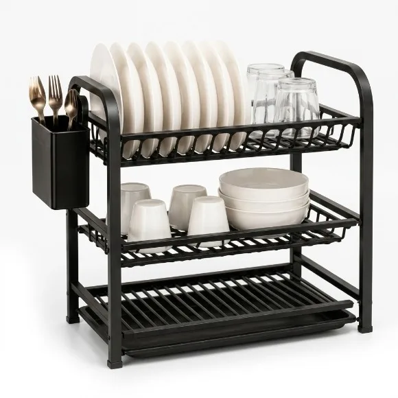 Modern 2-3 Tier Dish Drying Rack