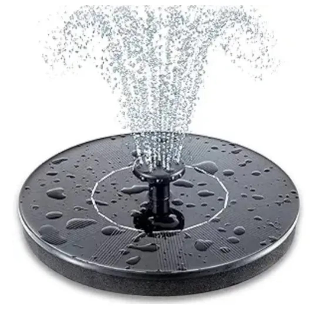 Solar Powered Fountain Pump for Bird Bath Outdoor Floating Water Fountain for Garden