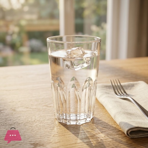 Acrylic Clear Drinking Glass Tumblers Pack of 6 - KC111