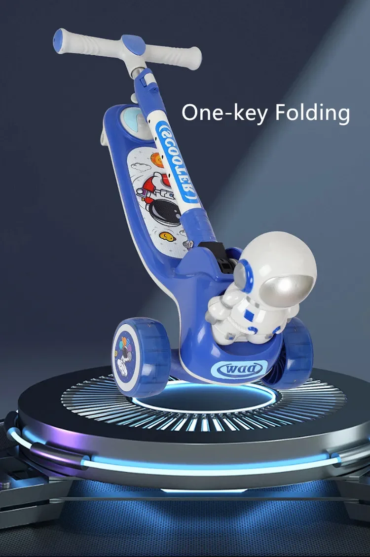 Kids Scooter with Light/Best Selling Three Wheels Kick Scooters