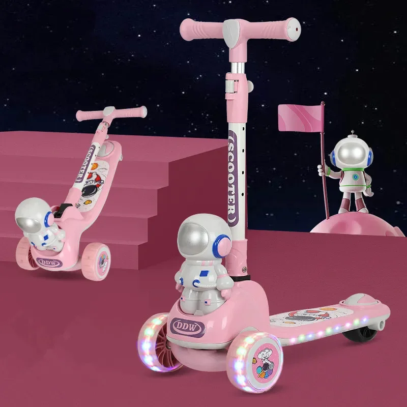 Kids Scooter with Light/Best Selling Three Wheels Kick Scooters