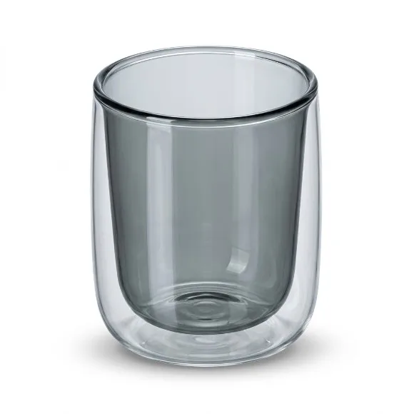 Amber Double-Sided Glass Cups 200ml