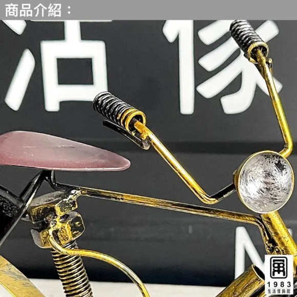 American Retro Industrial Style Bicycle Iron Bicycle Model Car Decoration