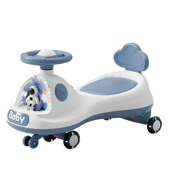 Astonaut-Themed Ride-On Swing Car With Lights BD269