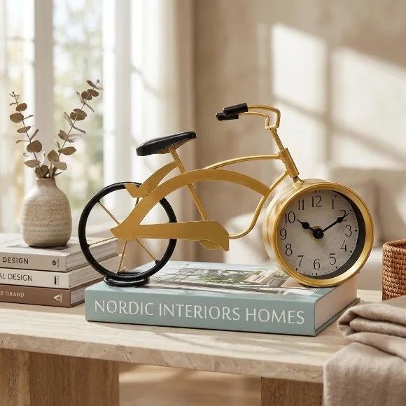 Bicycle Edition Vintage Wheel Clock