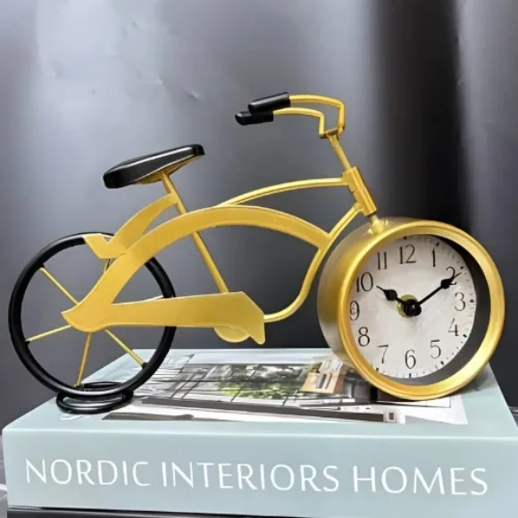 Bicycle Edition Vintage Wheel Clock