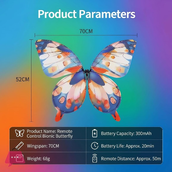 Bionic Butterfly RC Ornithopter Drone