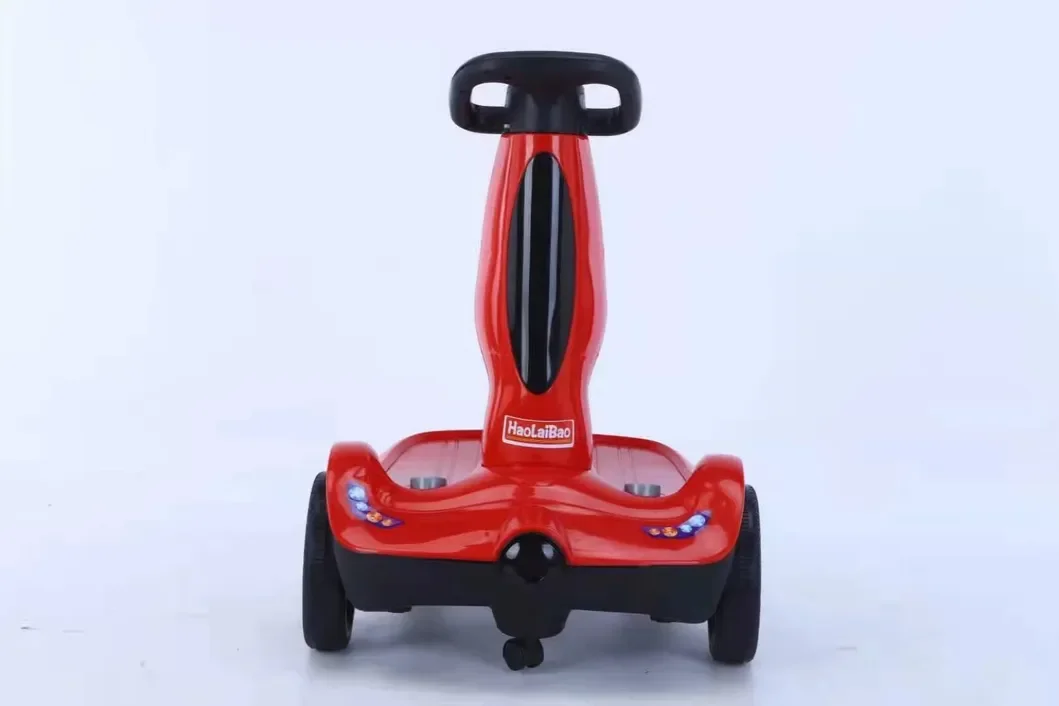 New Children′s Electric Drift Rotary Car/Dual Wheel Drive Balance Car/Baby Electric Toy