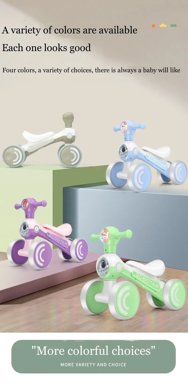 Children Sports Balance Bike Bicycle/Kids Balance Car