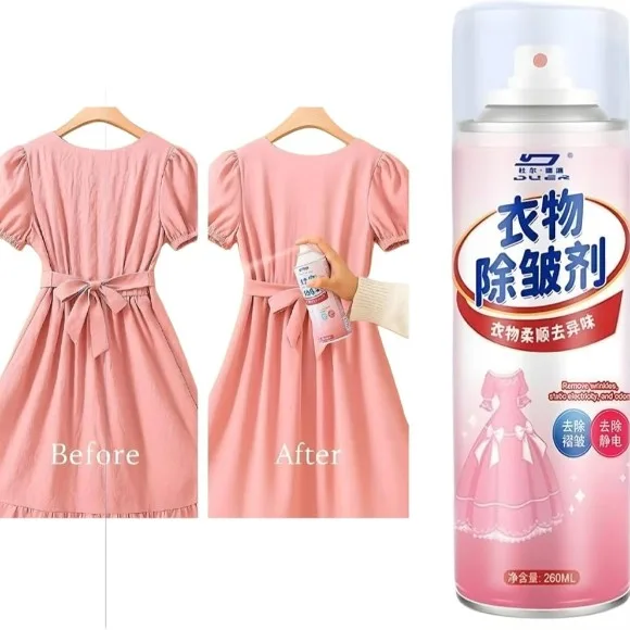 Clothes Wrinkle Remover Spray - 260 Ml