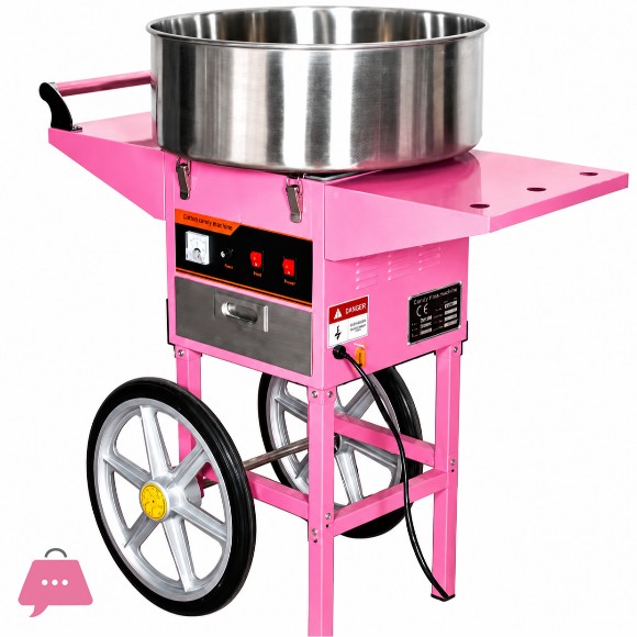 Cotton Candy Machine With Trolley GRT-FM02W