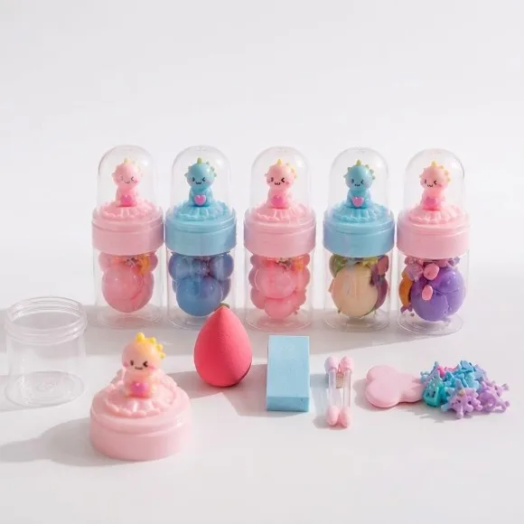 Cute Capsule Beauty Accessories Set / Cute Capsule Toy & Beauty Kit