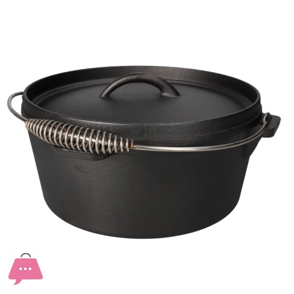 Danny Home Cast Iron Casserole Pot 3.7L
